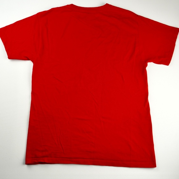 Davidson College Short Sleeve Red T-Shirt Size M Basketball Steph Curry Wildcats - Picture 6 of 6